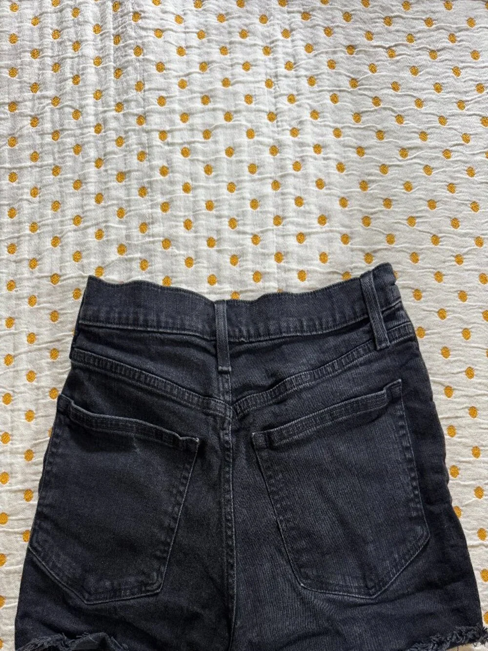 J. Crew Black Denim Shorts